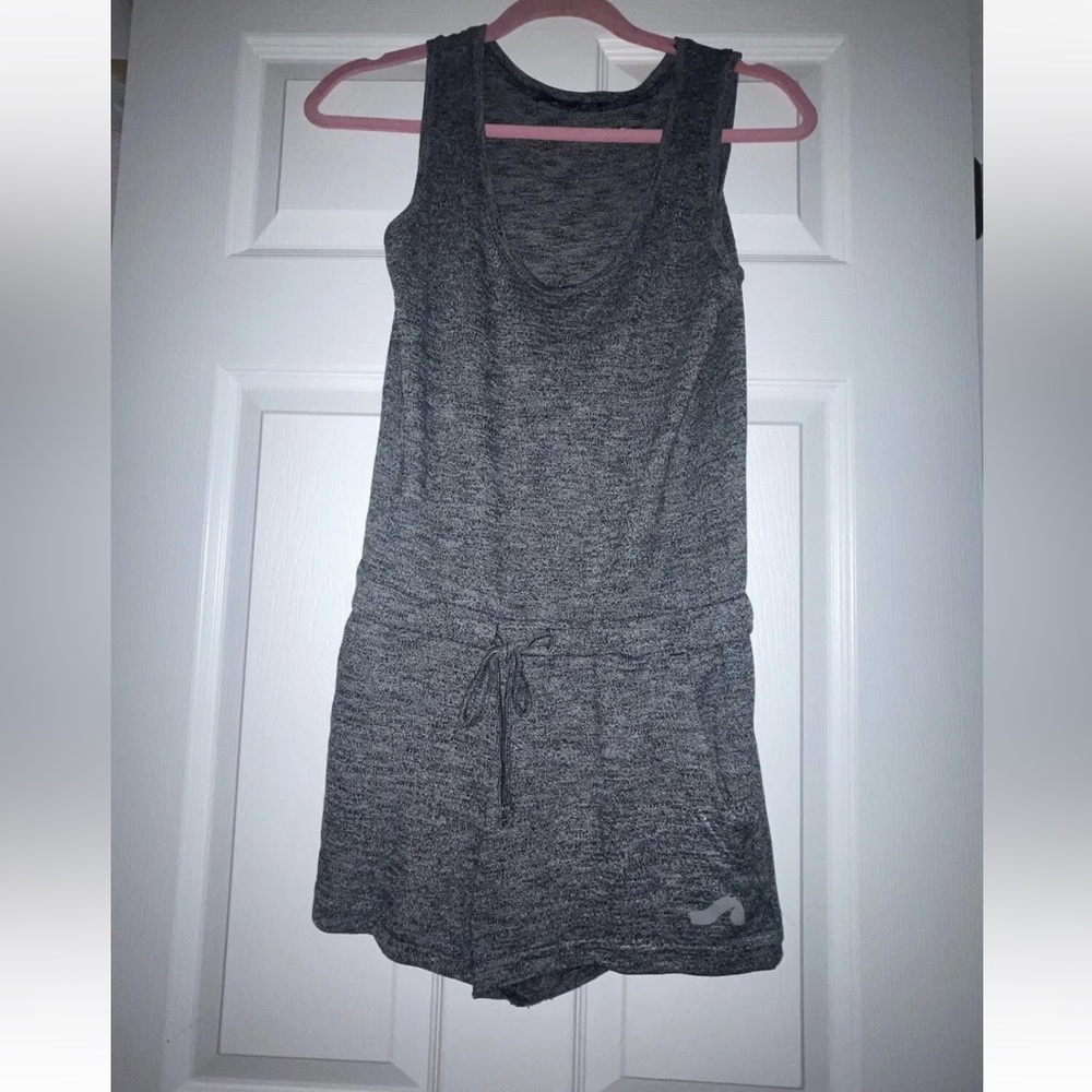 Gray romper
